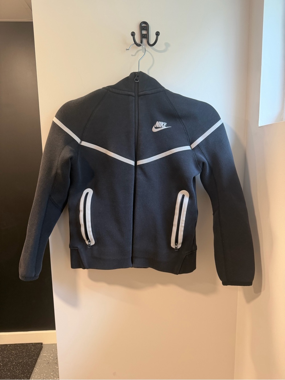 Nike Tech Kids Black Jacket and pants matching set